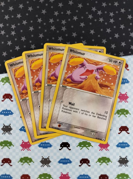 Vintage Common- Set/4 Whismur Hidden Legends Non-Holo Pokemon Cards 82/101 - LP