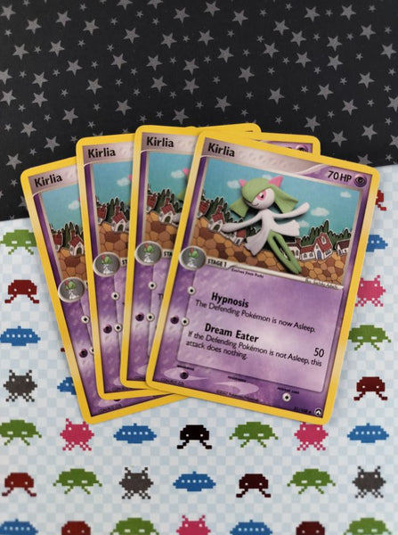Vintage Uncommon - Set/4 Kirlia ex Power Keepers Non-Holo Pokemon Cards 31/108 - LP