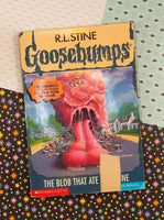 Vintage 1997 Parachute Press R.L. Stine Goosebumps #55 The Blob That Ate Everyone Softcover