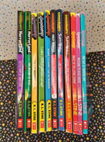 Goosebumps Book Lot, Set/11 Books Paperback Softcover, Fair Condition