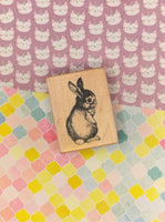 Vintage 1995 PSX D-1739 "Bunny Rabbit" Stamp Block, Nice & Clean