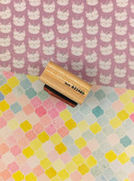 Vintage Rubber Stampede Sweet Garlic A2248D Rubber Stamp Block