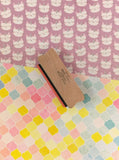 Vintage Stamp Affair 3480 Basil Herbs Rubber Stamp Block