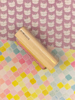 Vintage 1989 D.O.T.S. N121 Udderly Wonderful Christmas Rubber Stamp Block
