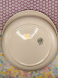 Vintage American Heritage Dinnerware Stetson Pink/Yellow Floral Dinner Plate