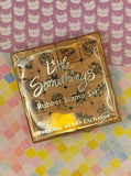 Vintage 1998 PSX "Little Somethings" Miniature Rubber Stamp Block Set