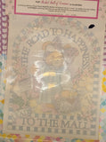 Vintage PLAID Iron-On Transfers Pocket Full of Dreams "Let's Go Shopping" SEALED