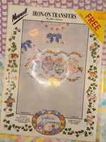 Vintage Maxwell Iron-On Transfers by Julie's Journey Dancing Bunnies SEALED