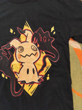 Bella + Canvas x Pokemon Spooky Mimikyu Women's Junior's Sz Medium Graphic Tee