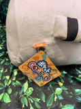 Amuse Amufun 1219 Shiro (Tiger) White & Black Large 14" Plush NWT