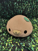 2019 San-X Co. Mamegoma Siro-Goma Mermaid White Seal Large 16" Plush NWT
