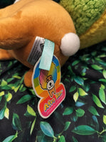 2019 San-X Co. Afro Ken Rainbow Puppy Dog Large 16" Plush NWT