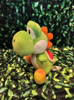 2017 Super Mario Bros Yoshi Plush Toy Green Nintendo 8" Plush, Nice & Clean