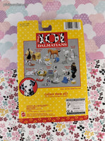 Vintage Walt Disney's 101 Dalmation Miniature Toy Set: Fun with Friends NOS