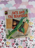 Vintage 1976 Tell-A-Story Book, Jack and the Beastalk Hardcover