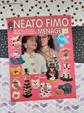 Vintage 1993 Hot Off the Press Neato Fimo Menagerie Softcover Booklet