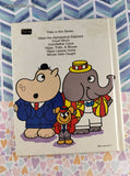 Vintage 1982 Hippo Leaves Home by Roger Hargreaves Hardcover, Oversized Book