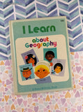 Vintage 1968 Rand McNally Book, "I Learn About Geography" Hardcover
