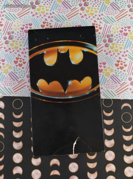 Vintage 1989 Batman Warner Brothers VHS Tape