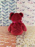 Vintage TY Beanie Baby - Valentina, Bear - February 14, 1998