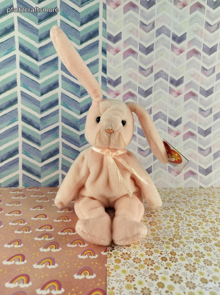 TY Beanie Baby - Hoppity, Bunny - April 3, 1996