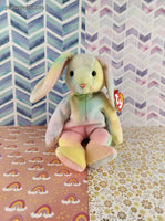 TY Beanie Baby - Hippie, Bunny - May 4, 1998