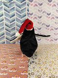 Vintage TY Beanie Baby - Zero, Christmas Penguin - January 2, 1998