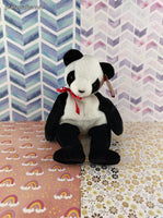 Vintage TY Beanie Baby - Fortune, Bear - December 6, 1997