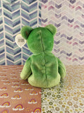 Vintage TY Beanie Baby - Kicks, Bear - August 16, 1998