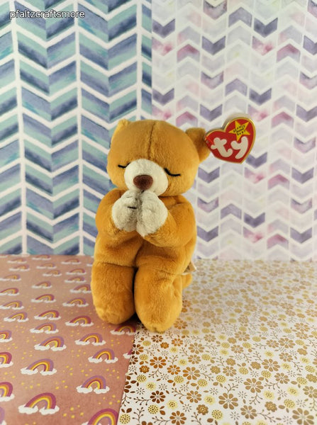Vintage TY Beanie Baby - Hope, Bear - March 23, 1998