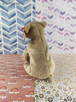 Vintage TY Beanie Baby - Almond, Bear - April 14, 1999