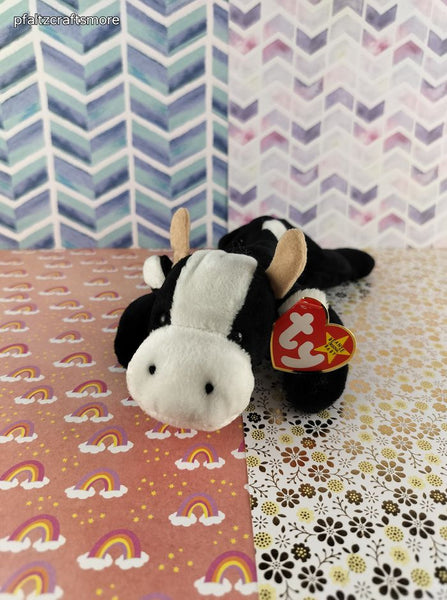 Vintage TY Beanie Baby - Daisy, Cow - May 10, 1994