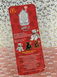 Vintage 1999 TY Ronald McDonald House Charities Maple the Bear Teenie Beanie Baby NEW
