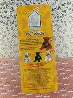 Vintage 1999 TY Ronald McDonald House Charities Britannia the Bear Teenie Beanie Baby NEW