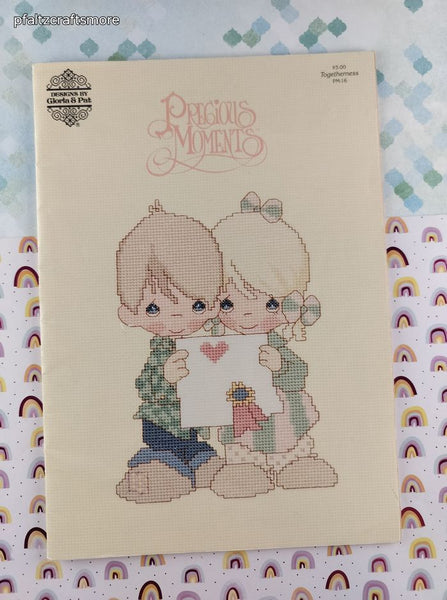 Vintage 1987 1st Printing Designs by Gloria & Pat Precious Moments Togetherness PM-16 Softcover Booklet