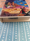 Vintage Walt Disney's "Aladdin" Clamshell VHS Tape, Great Shape