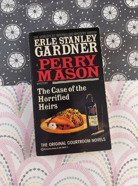 Vintage 1995 The Case of the Horrified Heirs, A Perry Mason Mystery by Erle Stanley Gardner Softcover