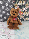 Vintage TY Beanie Baby - Britannia, Bear - December 15, 1997