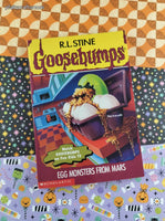 Vintage 1990's R.L. Stine Goosebumps #42, Egg Monsters From Mars Softcover