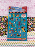 Vintage 2000 Official Nintendo DesignWare Pokemon Stickers, New & Sealed Pack of 2 Sheets