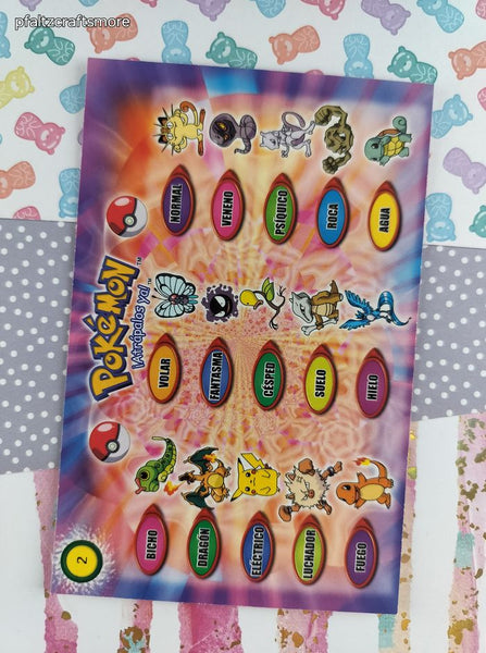 RARE Vintage 2000 Pokemon International Postcard Standard Size #2 - NM