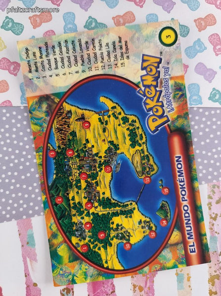 RARE Vintage 2000 Pokemon International Postcard Standard Size #3 - NM