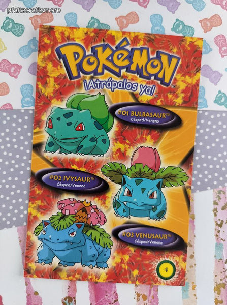 RARE Vintage 2000 Pokemon International Postcard Standard Size #4 - NM