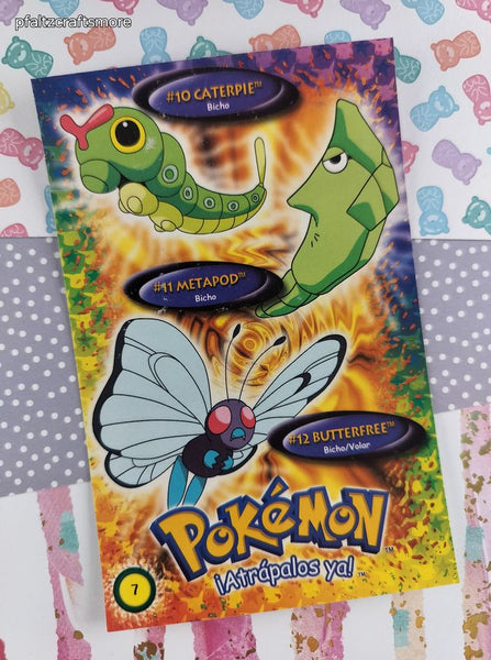 RARE Vintage 2000 Pokemon International Postcard Standard Size #7 - NM