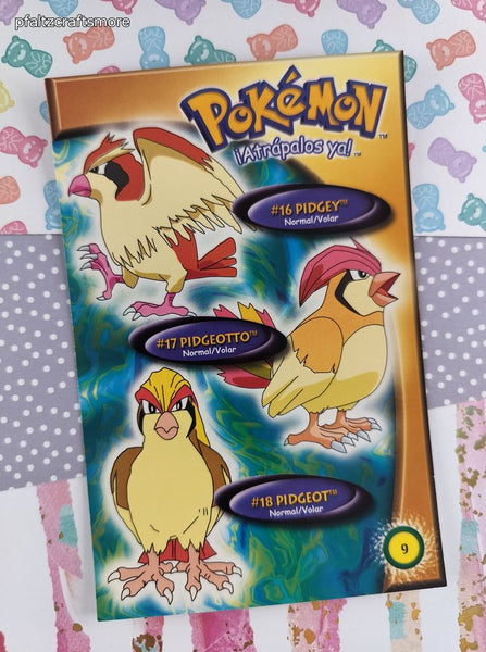 RARE Vintage 2000 Pokemon International Postcard Standard Size #9 - NM