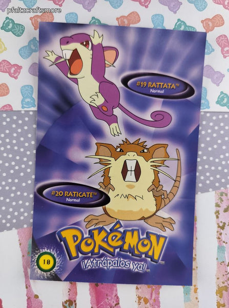 RARE Vintage 2000 Pokemon International Postcard Standard Size #10 - NM