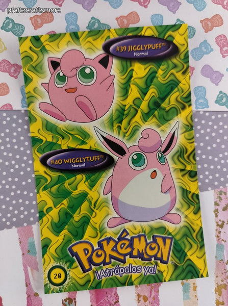 RARE Vintage 2000 Pokemon International Postcard Standard Size #20 - NM