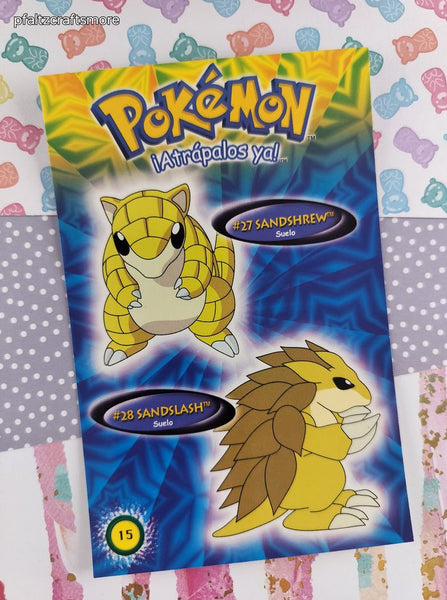 RARE Vintage 2000 Pokemon International Postcard Standard Size #15 - NM