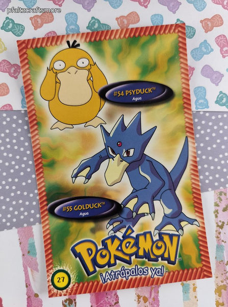 RARE Vintage 2000 Pokemon International Postcard Standard Size #27 - NM