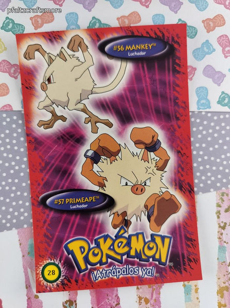 RARE Vintage 2000 Pokemon International Postcard Standard Size #28 - NM